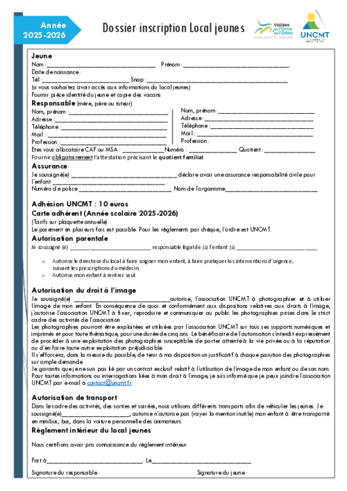 Illustration Dossier d'inscription