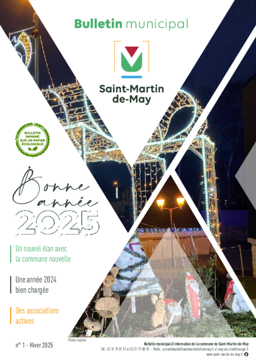 Illustration N�1 Bulletin Saint Martin de May hiver 2025