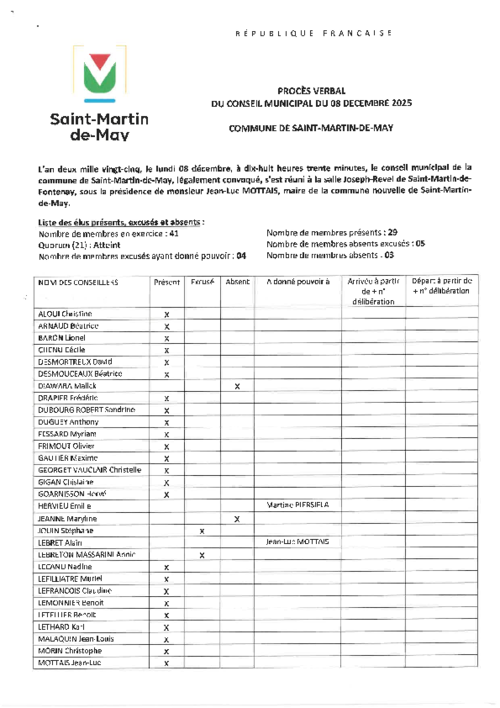 Illustration S�ance du 08/12/2025