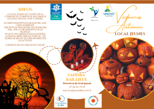 Illustration Programme et inscription Vacances d'automne 2026