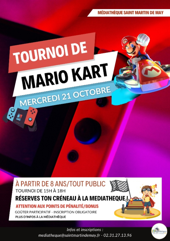 Photo d'illustration Tournoi Mario Kart